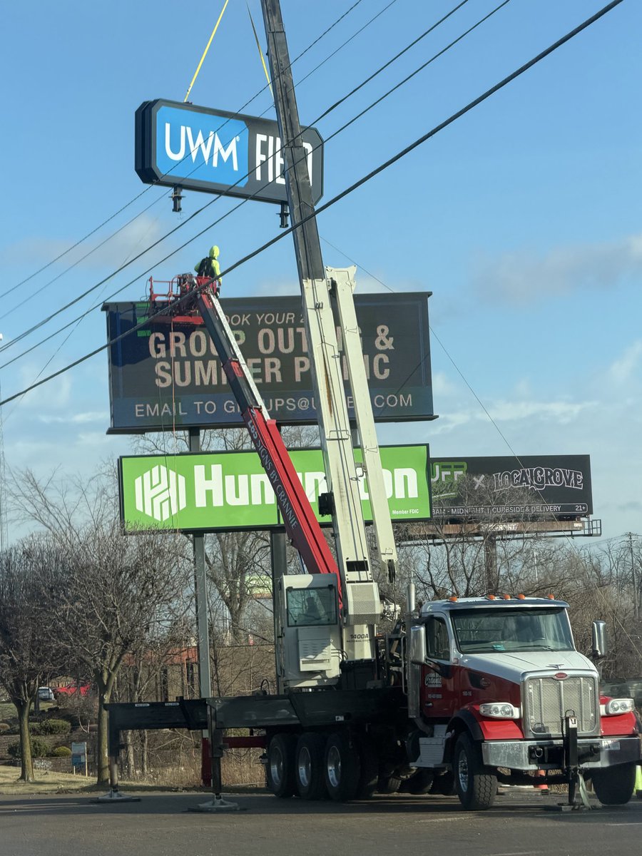 It’s officially UWM Field.