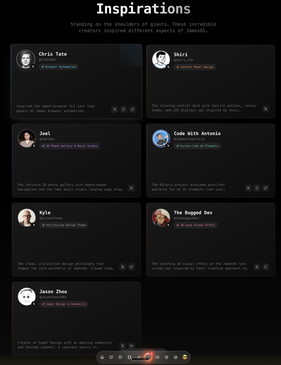 AI James tweet media