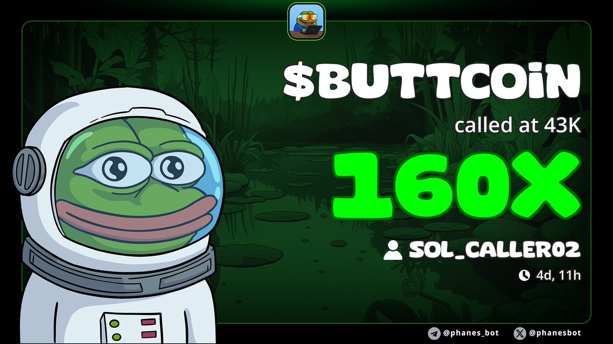 Sol_Caller02's tweet image. Amazing 160x profit up on my call on $BUTTCOIN
Ca....

Cm6fNnMk7NfzStP9CZpsQA2v3jjzbcYGAxdJySmHpump

#memecoin #solana #Degen