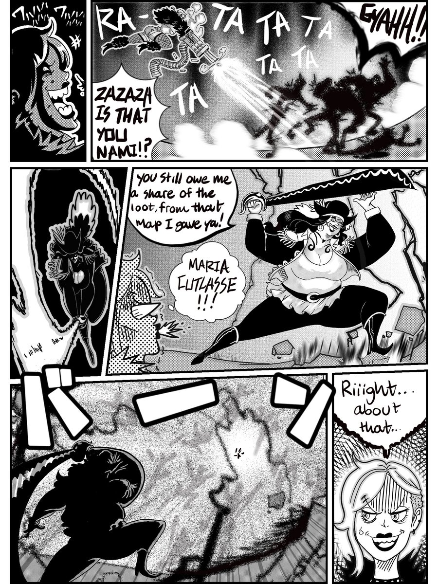 GoldieSilverman's tweet image. Evil Strawhats Part 1 (reads left to right)