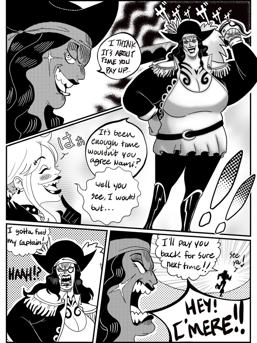 GoldieSilverman's tweet image. Evil Strawhats Part 1 (reads left to right)