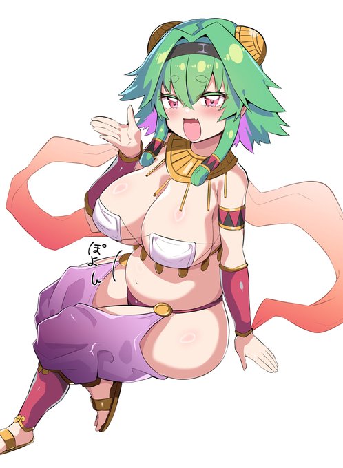 OC踊り子ガキ塗り塗り 