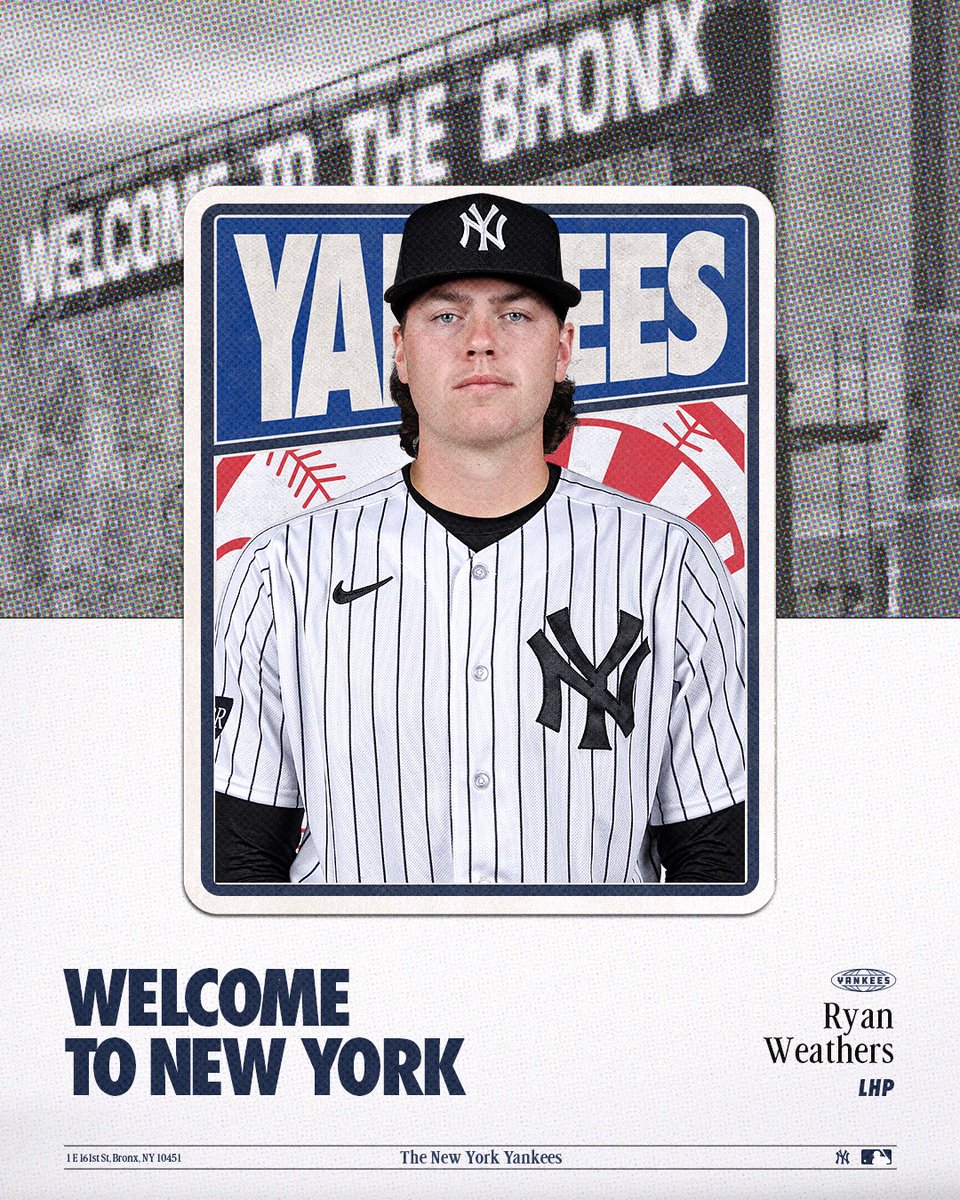 Yankees's tweet image. Tonight's Bronx Weathers forecast: