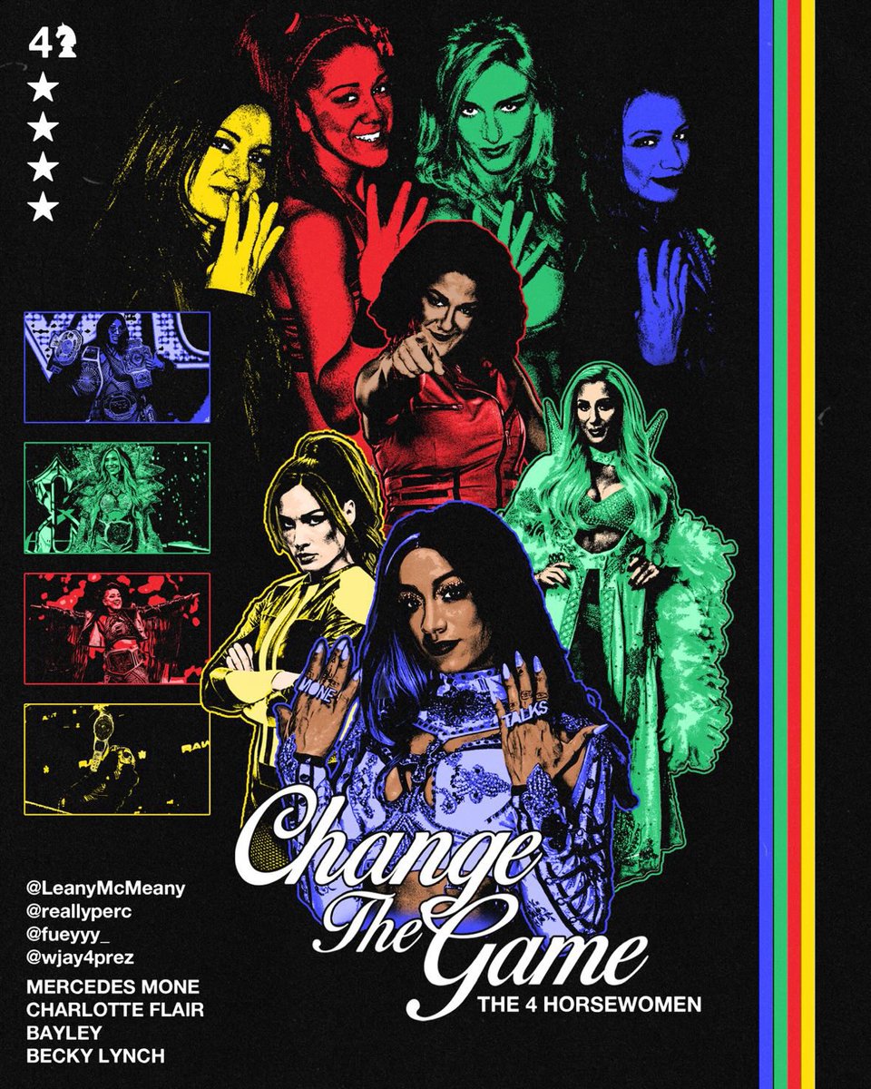 fueyyy_'s tweet photo. “Change The Game” The Four Horsewomen

Coming Soon. https://t.co/4DqoTnv1o6