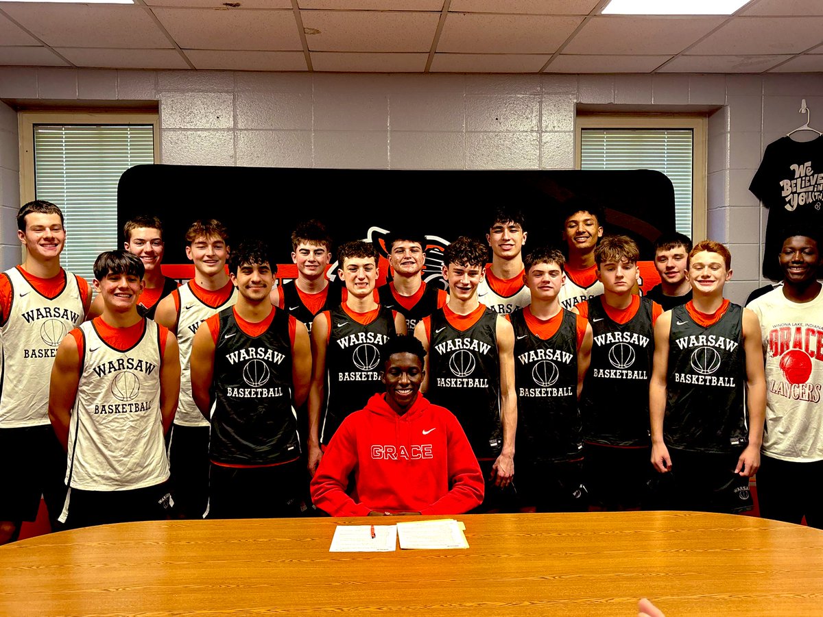 Congratulations to <a href="/MydinBurgher/">Mydin Burgher</a> for making it official today to become a Grace College Lancer. <a href="/GraceBasketball/">Grace Basketball</a>