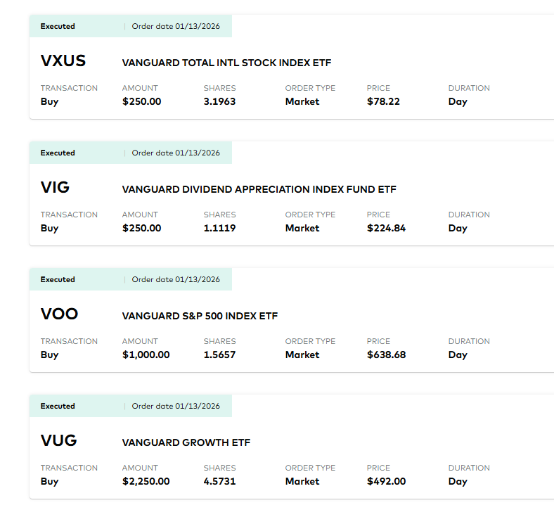 cadeinvests's tweet image. Threw some ETFs around in the Roth IRA today.