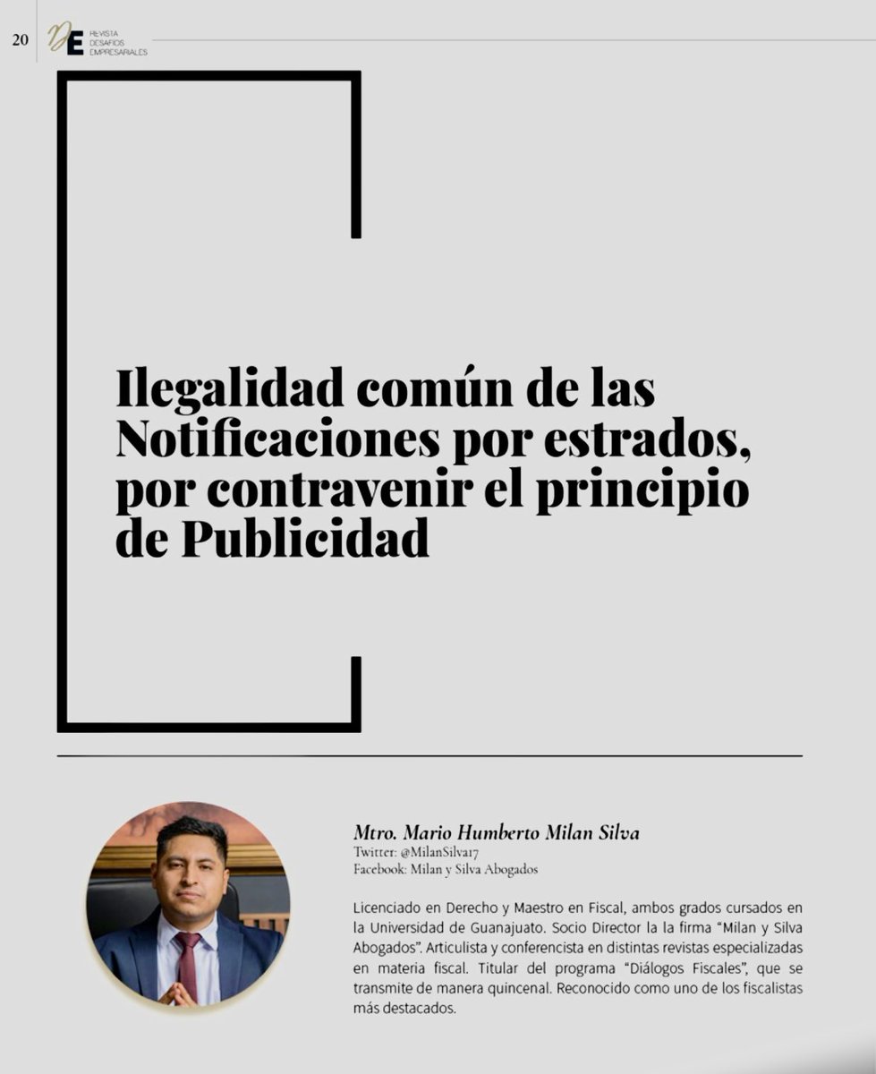 Agradezco a la revista “Desafíos Empresariales” <a href="/CapacitadoraIDE/">Instituto de Desarrollo Empresarial</a> , por incluir mi nuevo artículo en su nueva edición de “enero 2026”🧧

Los invito a leerlo 👇