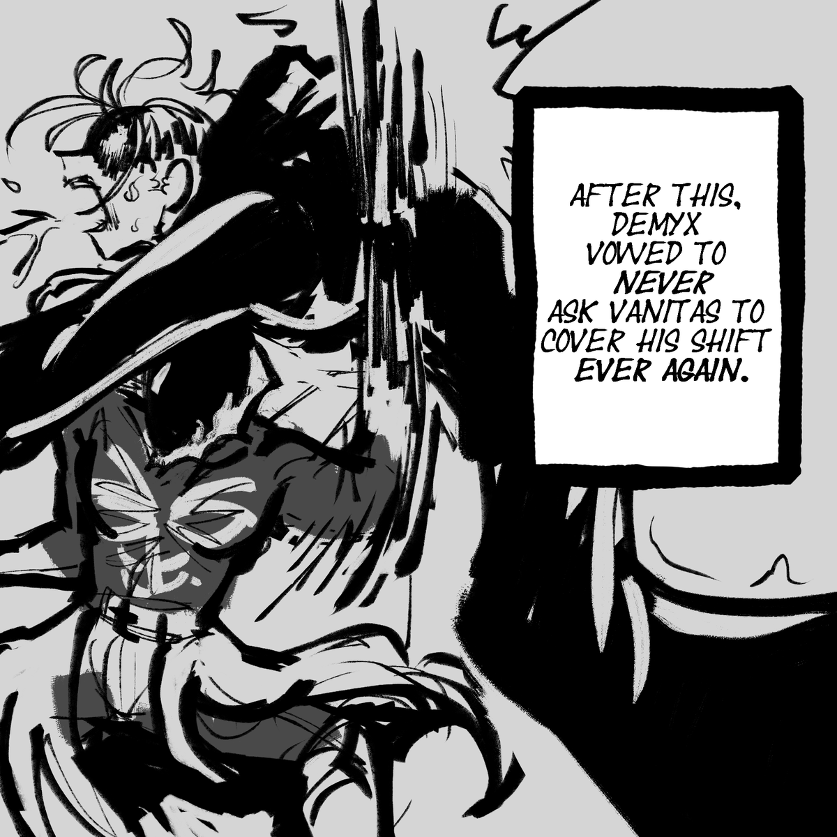 dracoanguis's tweet image. real org xiii workplace troubles