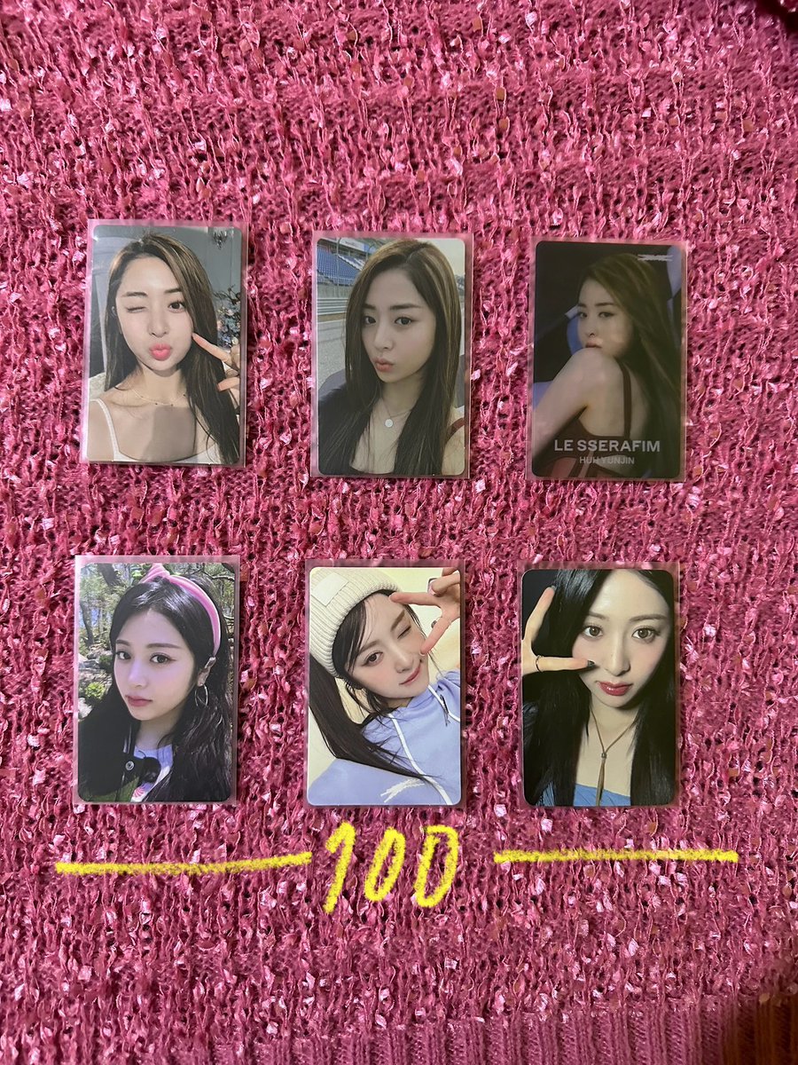 𐙚⋆°.  wts lfb le sserafim ph #heuchimart

🛒  yunjin pc

↳ 1 week dop 
↳ good condition 

t. lesserafim sakura kazuha huh yunjin tulips hong eunchae chaewon unforgiven easy smart crazy pob weverse balaclava  antifragile fearless fearnada 르세라핌 김채원 사쿠라 허윤진 HOT
