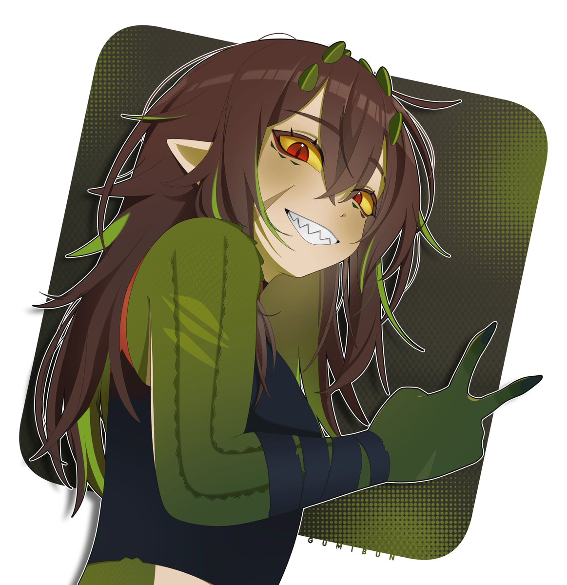 Version without the dark lighting 🐊✌️

#KaiCrocArt