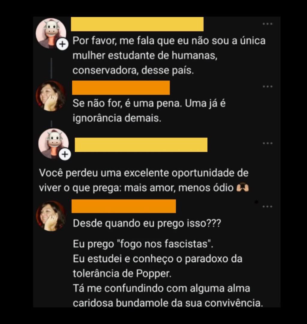 g_vgouvea's tweet image. O Paradoxo da Tolerância de Karl Popper afirma que uma sociedade tolerante deve ser intolerante à intolerância, pois a tolerância ilimitada pode levar à destruição da própria tolerância pelos intolerantes que se aproveitam dela. Popper, em sua obra "A Sociedade Aberta e Seus…