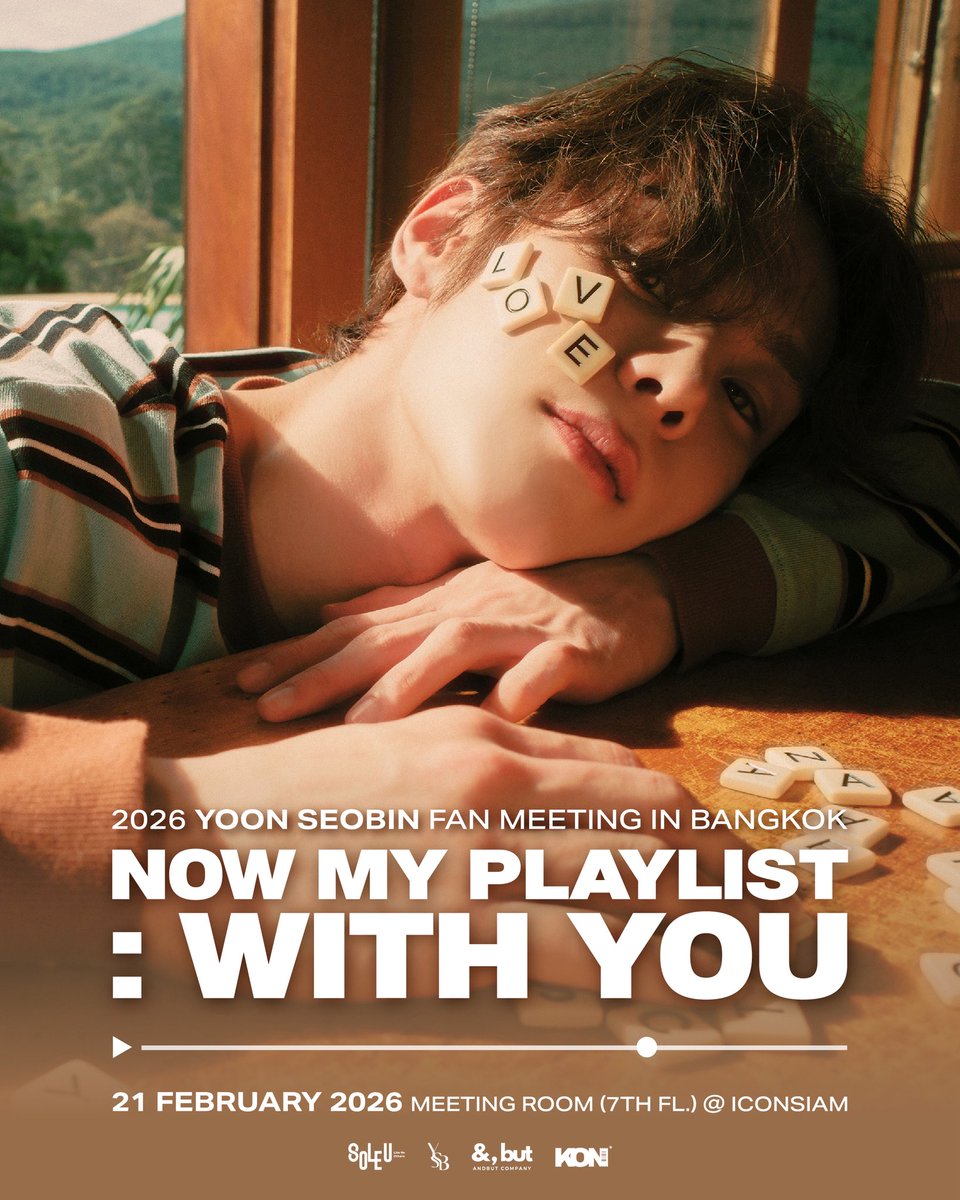 윤서빈, 3년만 태국 방문…2월 방콕 팬미팅 개최

naver.me/xbjU0fPt

#윤서빈 #YoonSeobin 
#NowMyPlaylistWithYou
