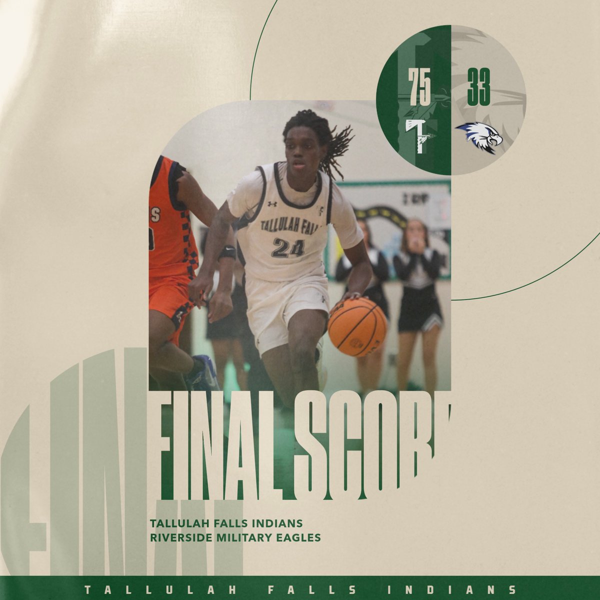 AthleticsTFS's tweet image. Back-to-back wins for #3-ranked TFS! The Indians had an insane 33 points in the third quarter!

tfsathletics.com/sports/mbkb/20…