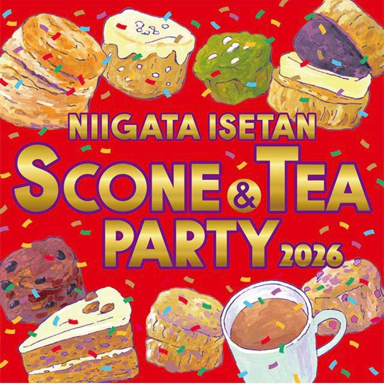 niigata_isetan's tweet photo. スコーン&amp;TEAパーティー2026@NIIGATA ISETAN‼️コレ買っちゃいましたXフォロー&amp;引用リポストキャンペーン🎉

🌟応募条件を満たしている方へ
<ドレス ミタ マサキ ラボ>(3万円相当)を抽選で1名さまにプレゼント🎁

■6階 催物場
■応募期間:1月19日(月)まで

詳細はこちら💁‍♀️https://t.co/CLoHRHbwox https://t.co/zBqnshpGRU