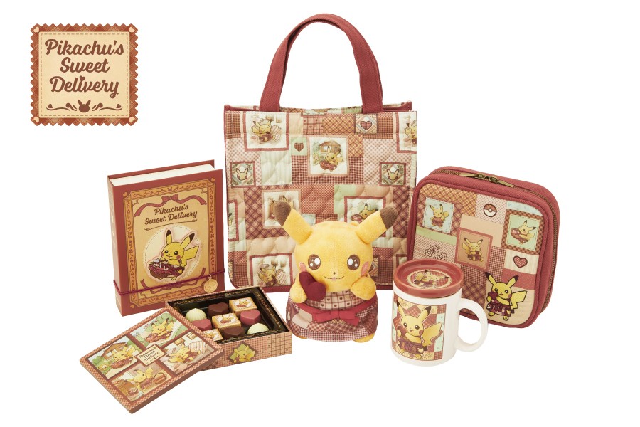 ポケセンオンラインでピカチュウがデザインされたアソートチョコレート