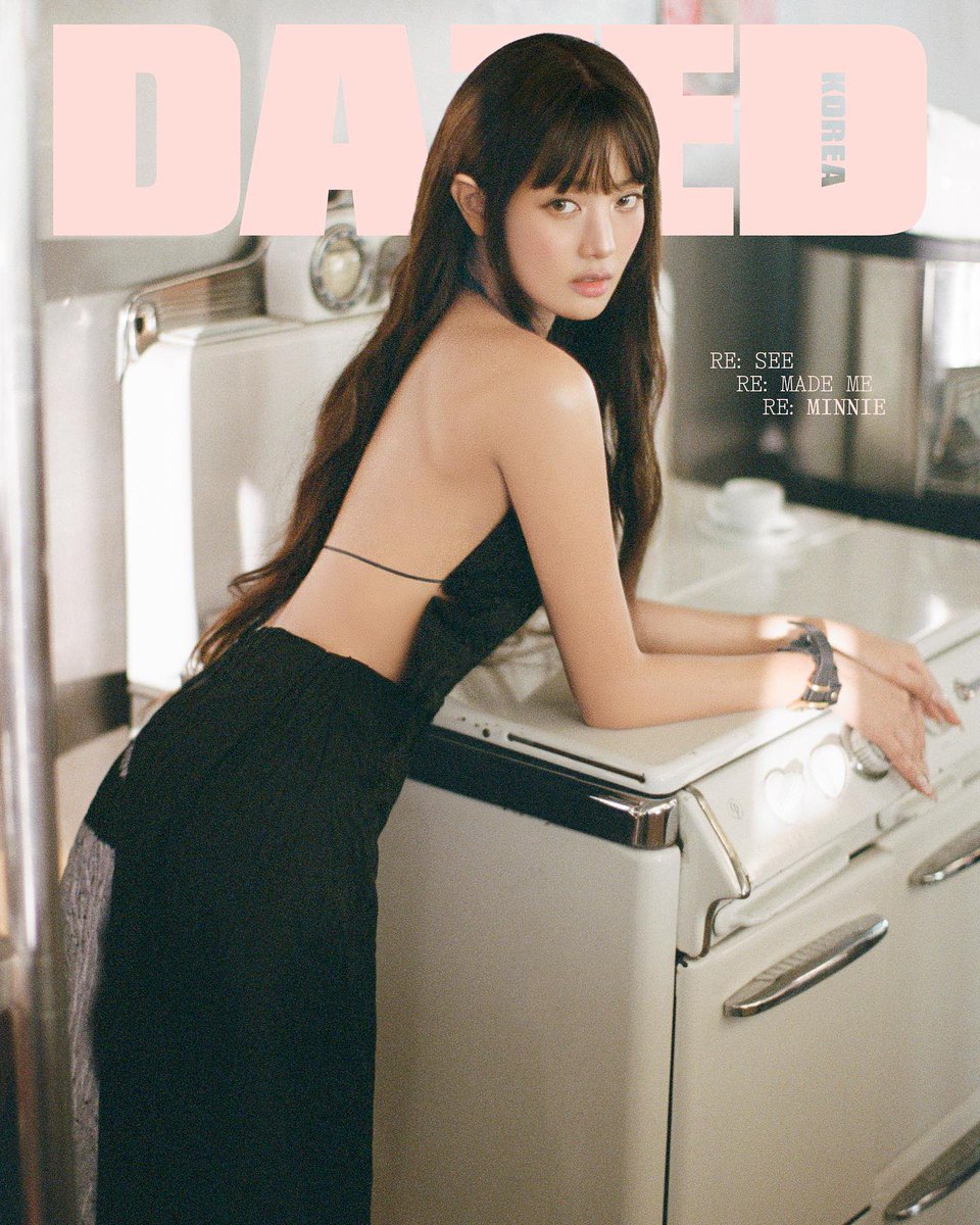 hourlyminniee's tweet image. MINNIE FOR DAZED KOREA