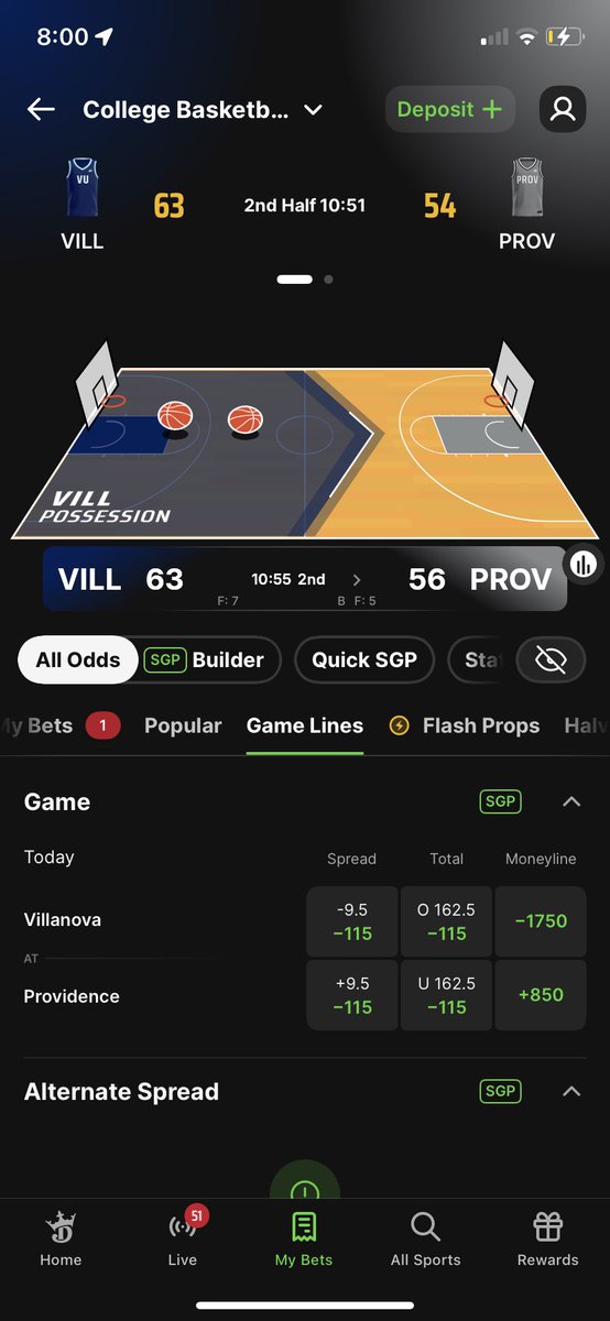 fightnighteth's tweet photo. @DKSportsbook yall telling me they playing with two balls on the court? https://t.co/eYmGAwsWdI
