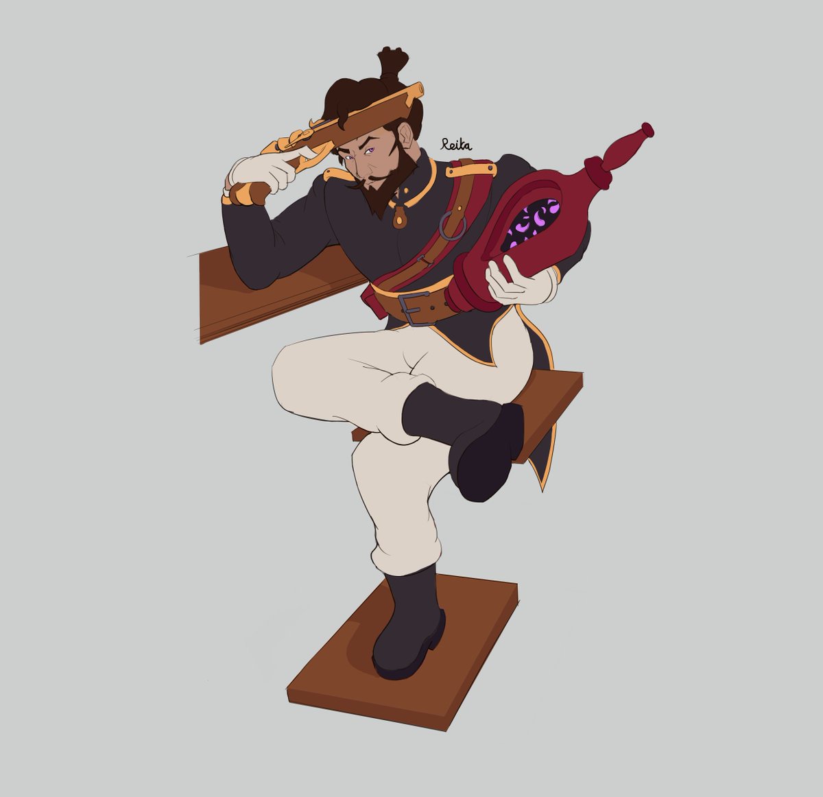 We all have a destiny. The only question is, do you have the courage to face it?

Mirage and Nashala from #deadlock 

#deadlockfanart #art