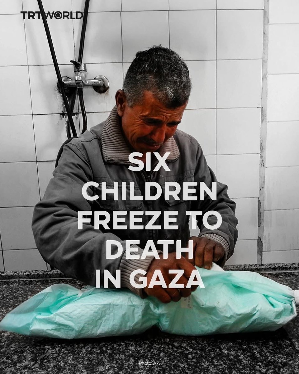 cjwerleman's tweet image. “A ceasefire that still buries children is not enough.”

Six children have frozen to death in Gaza this winter, UNICEF says. More than 100 children have been killed since the ceasefire with Israel, as Tel Aviv continues to violate international law. With Gaza still denied basic…