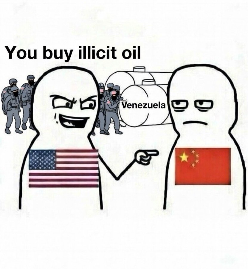 shen_shiwei's tweet image. 🇨🇳China buys oil with money,🇺🇸the U.S. steals oil with army.