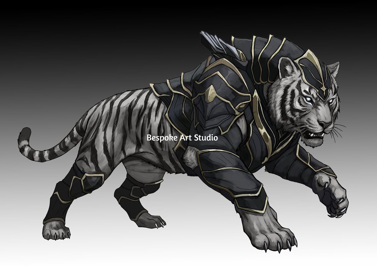 bespoke_art_'s tweet photo. The final evolution of Talice Saambra: The Full Tiger Form! Primal power meets arcane engineering
#DnD #dnd5e #dndart #DnDcharacter #dndillustration #dungeonsanddragons #drow #drowelf #elfgirl #elfpsyart #elf #darkelf #warhammer40k #ttrpg #art #worldofwarcraft #tiger #artificer https://t.co/4fHZXqb2LX