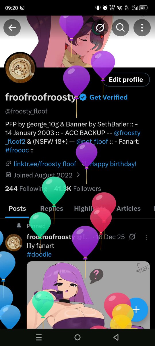 froosty_floof's tweet image. happy birthday to an underrated artist! :3

(also my mom's birthday today too)