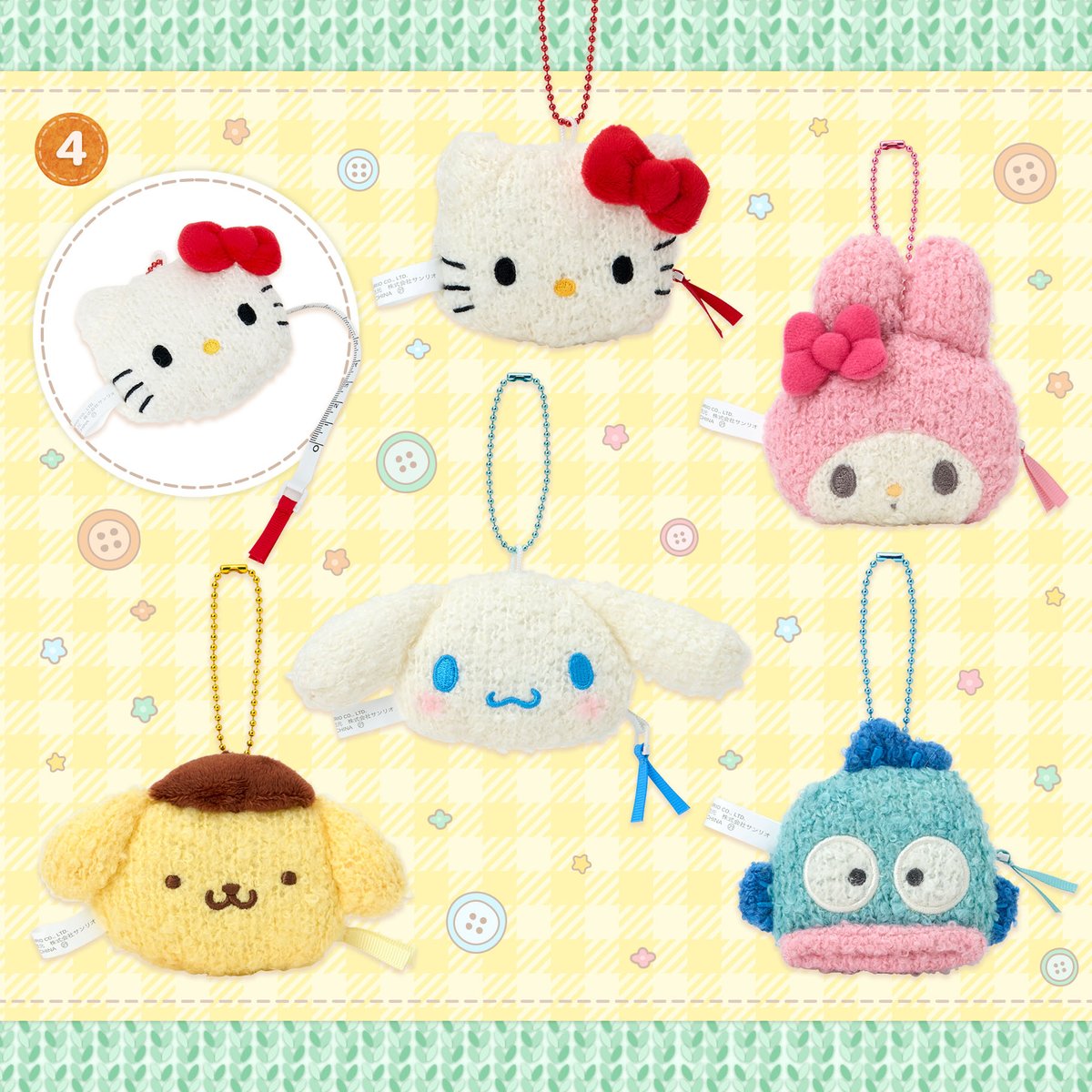 sanrio_oshikatu's tweet image. ＼⚠️新商品【予告】📣🆕／
サンリオより「さんりお手芸部」1/21(水)発売開始🥹🧶
サンリオのハンドメイド用品シリーズ、ついにきたああああ🥹💗
編みぐるみ興味あった人はデビューするのにいい機会だね🙆‍♀️
このシリーズもまた発売日近くなったらお知らせするね📣…