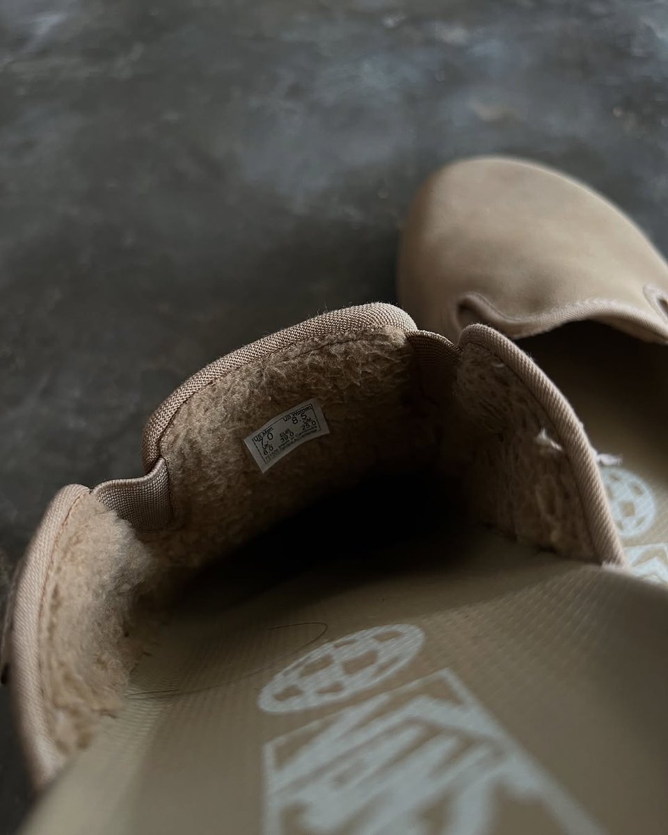 JustFreshKicks's tweet photo. Vans Harbor Mule “Cream” (2026) https://t.co/ao1EGl31KL