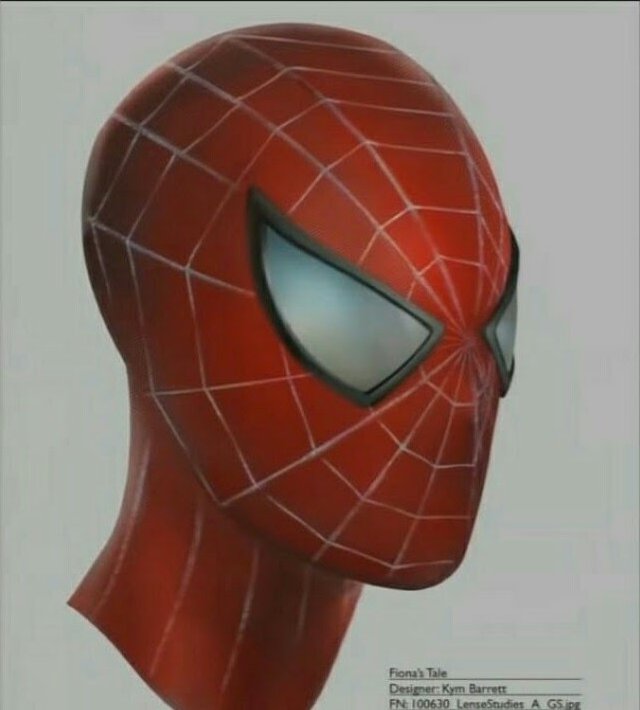 aSpiderPlush's tweet image. Concept Art for The Amazing Spider-Man featuring the suit from the Sam Raimi Spider-Man films.

(Art by Kym Barrett)