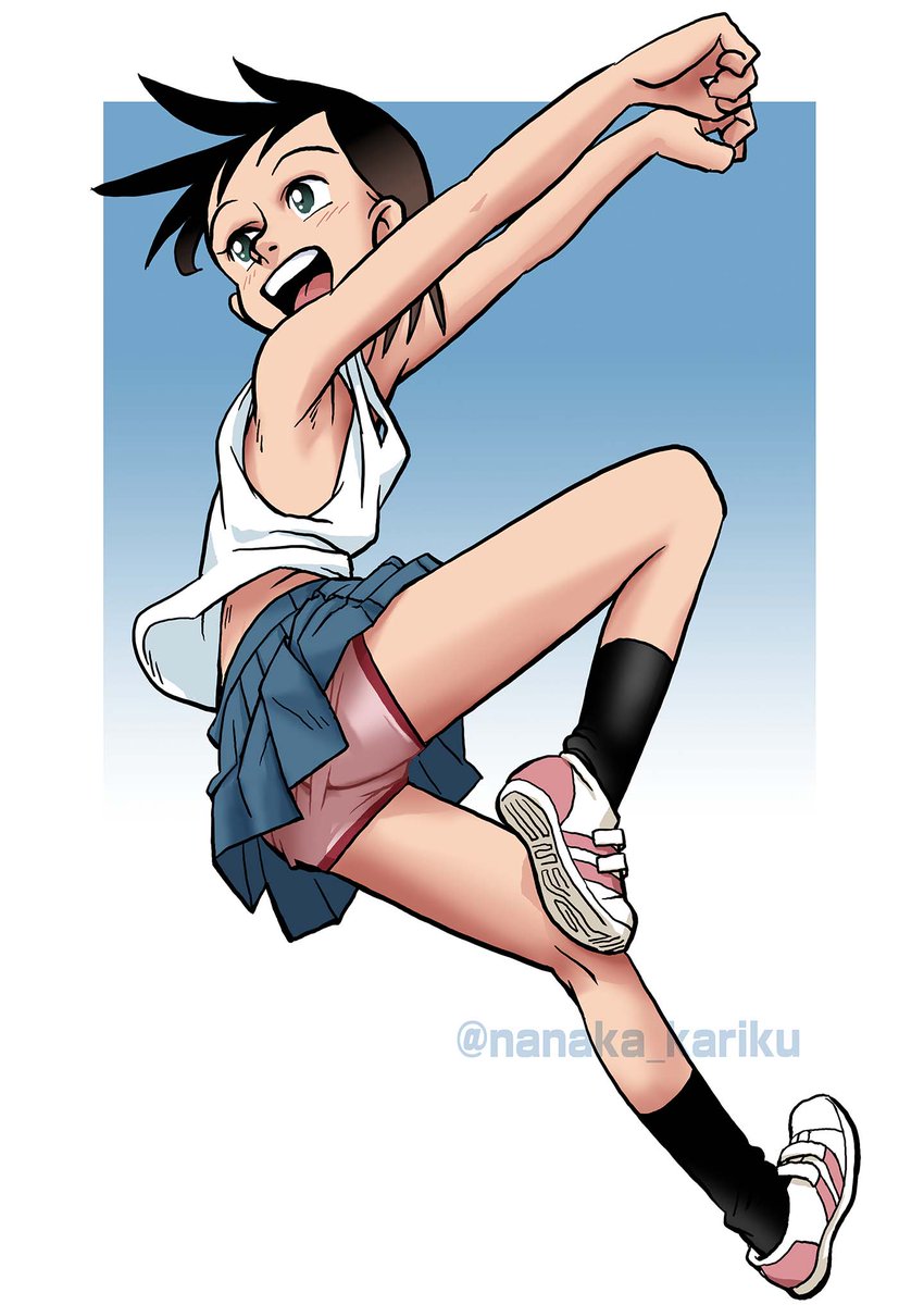 #このタグを見た人は自分の絵の太ももをのせる 