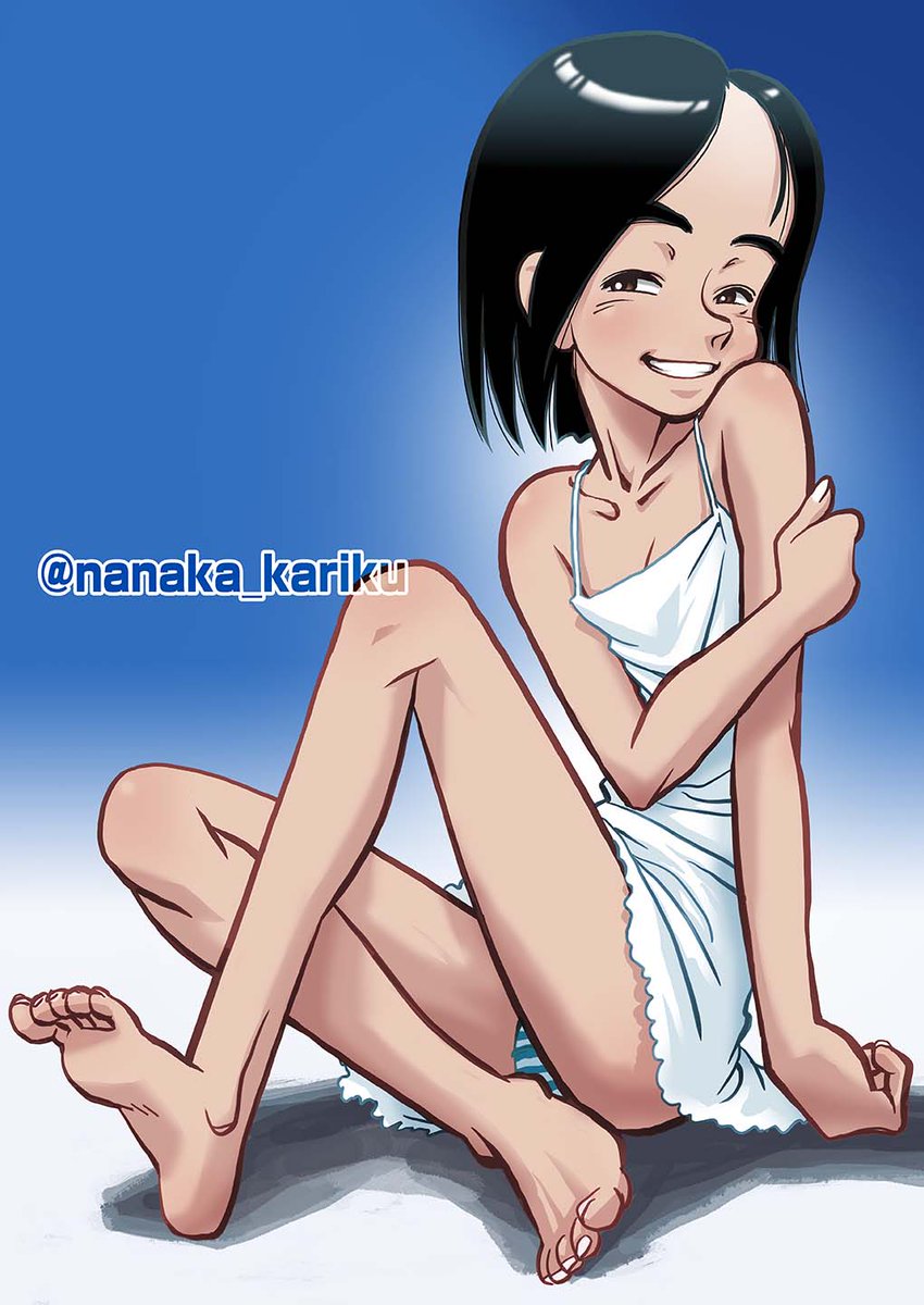 #このタグを見た人は自分の絵の太ももをのせる 