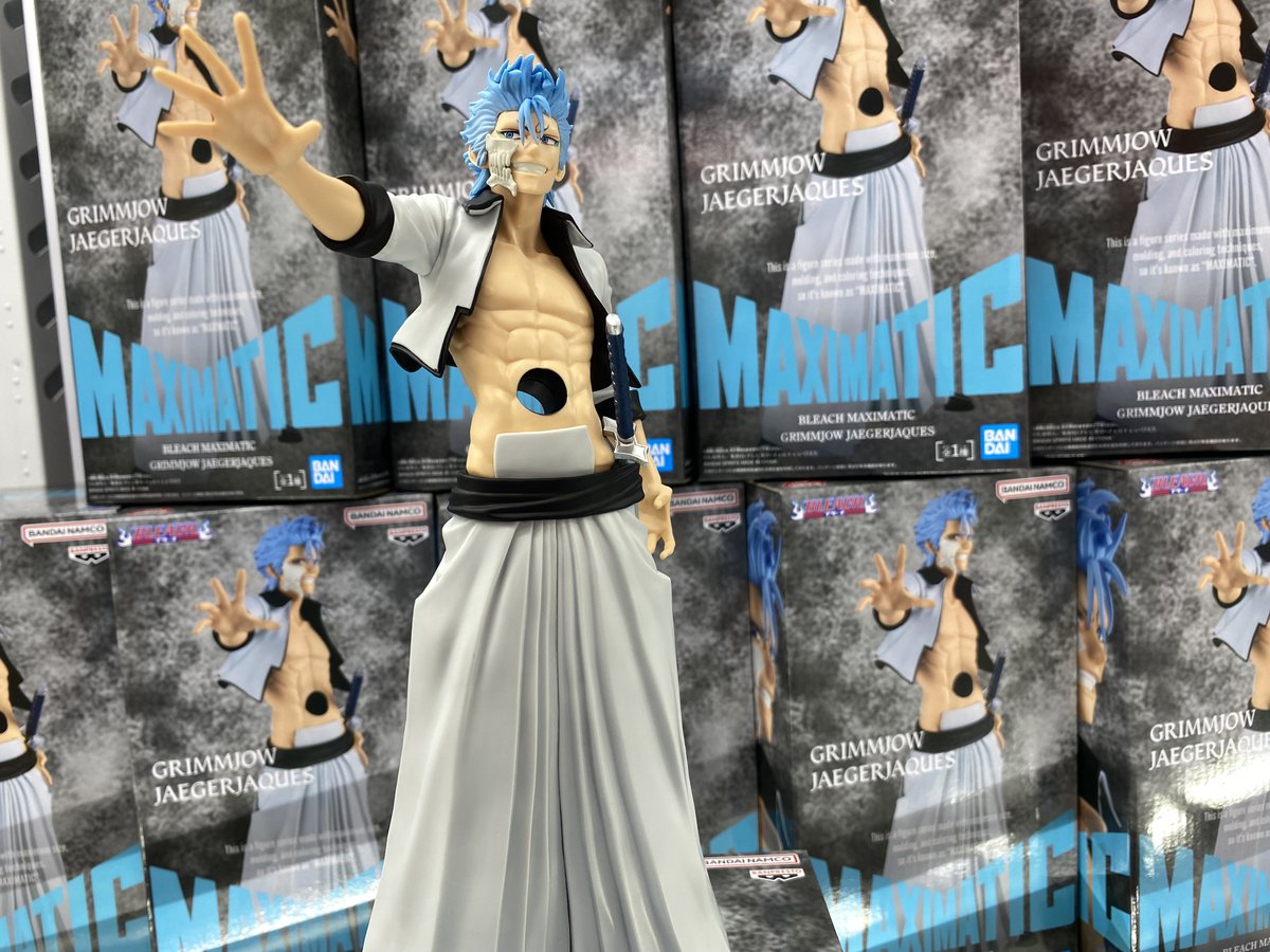 新景品情報】 『BLEACH MAXIMATIC GRIMMJOW JAEGERJAQUES』 入荷しま