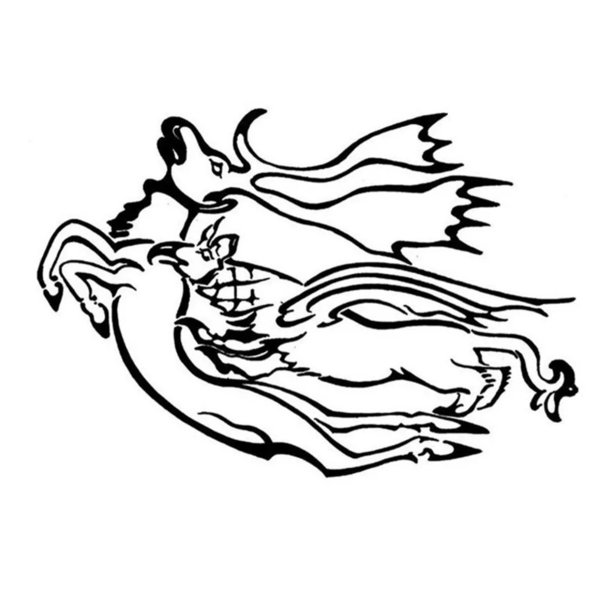 archaeologyart's tweet image. Tattoos of the Woman from Pazyryk Kurgan 5. Culture: Pazyryk (Scythian-Siberian). Date: 4th – 3rd century BC. Material: soot (carbon-based) pigments. Collection: State Hermitage Museum, St. Petersburg. Drawings: via Daniel Riday / BBC.⁣
⁣
This mummy at the Hermitage Museum in…