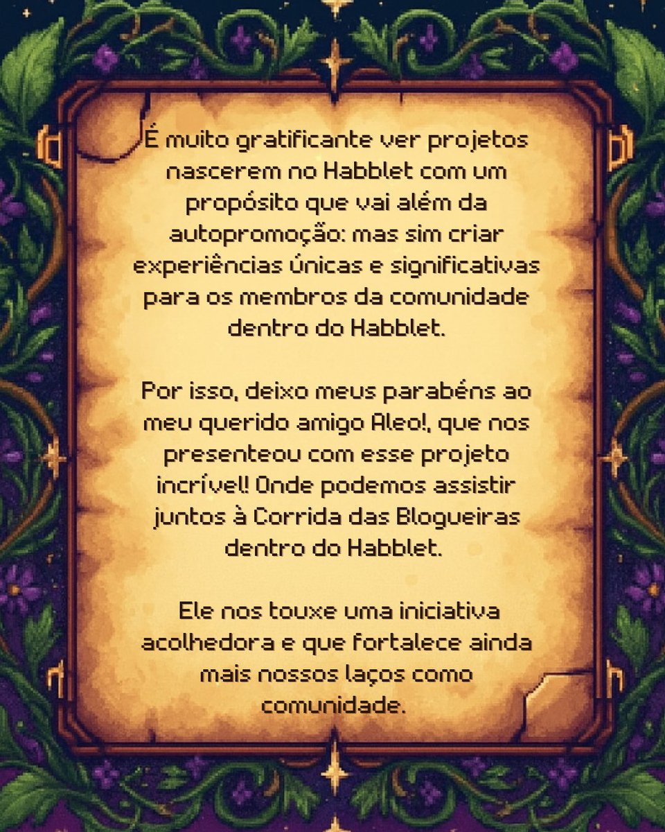 Muito obrigado, <a href="/AleoHb/">Aleo</a>, por nos proporcionar um momento tão incrível ao seu lado. 
Experiências assim ficam na memória.
