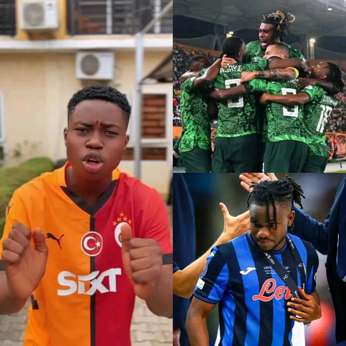 🚨 BREAKING NEWS 😳‼️

PELLER has pledged to give ADEMOLA LOOKMAN 500k for every goal he scores against Morocco.

Peller made this bold promise to inspire Super Eagles star Ademola Lookman ahead of the Morocco showdown.

He stated that Lookman will receive ₦500,000 for each goal