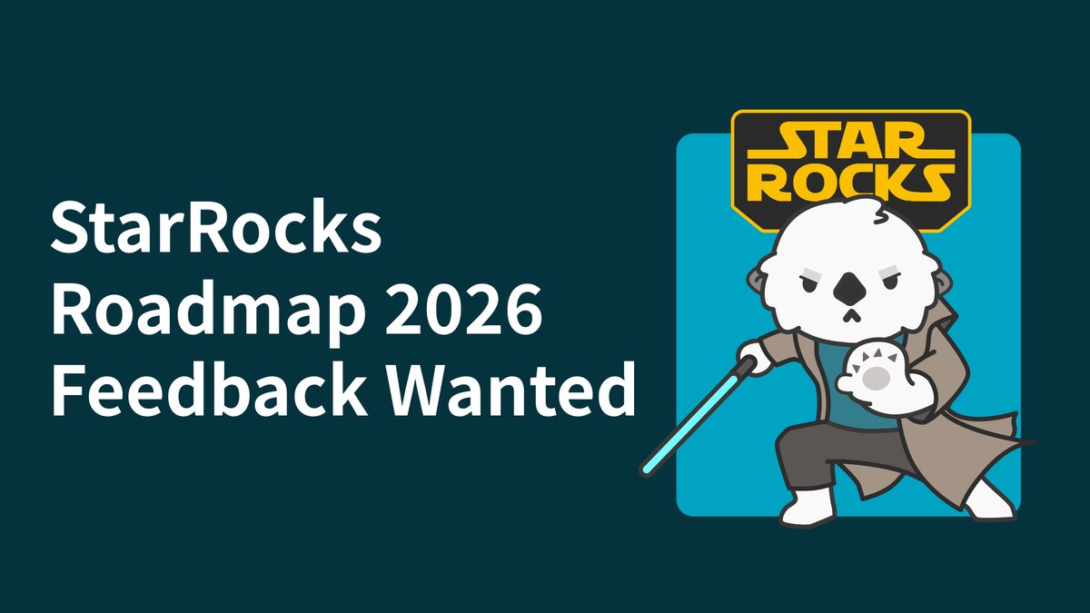 StarRocks tweet media