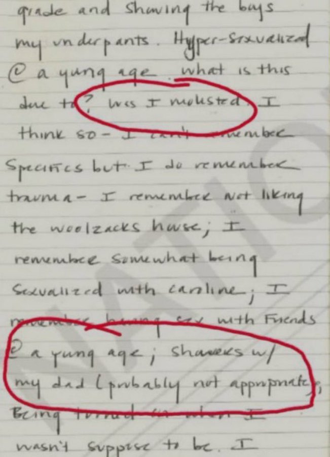 <a href="/chrisdmowrey/">Chris Mowrey</a> "Was I molested? I think so."

- Ashley Biden