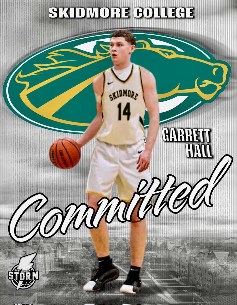 NEStormNHDir's tweet photo. Congratulations to NE Storm and Alvirne 2026 Forward Garrett Hall on his commitment to Skidmore College! Another New Hampshire kid playing at the high academic level! This marks the Storms 5th commitment from the class of 2026! #stormup https://t.co/SJ2V5Rc7Fy