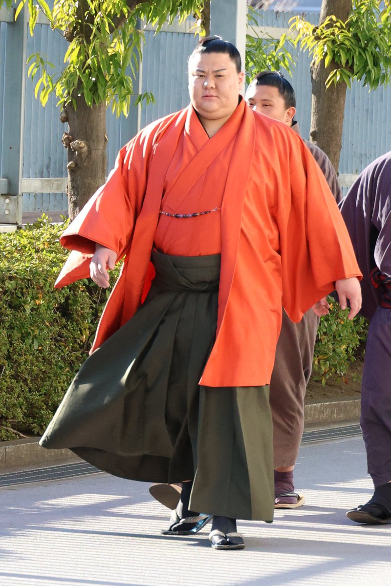 ＜大相撲一月場所＞
場所入りの様子。
一山本、義ノ富士。

#sumo #相撲 #一月場所