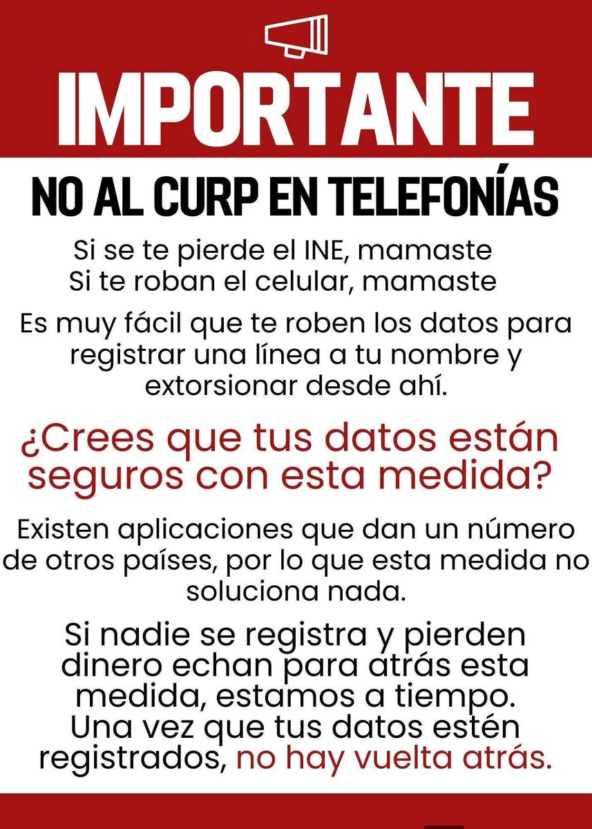 #NoLeyEspia 
#MORENAesCORRUPCIONeIMPUNIDADyNEPOTISMO