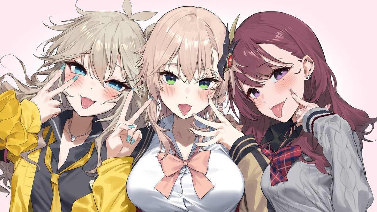 ボイロ界の泣きぼくろギャル三人組 