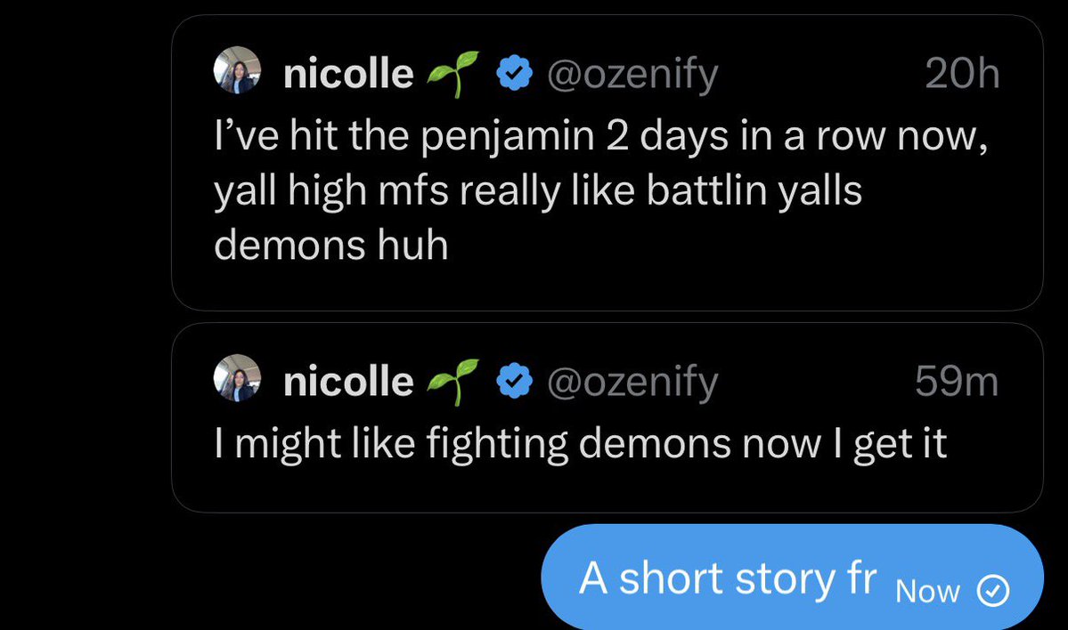 ozenify's tweet image. Fighting demons on wz

Twitch.tv/ozenify