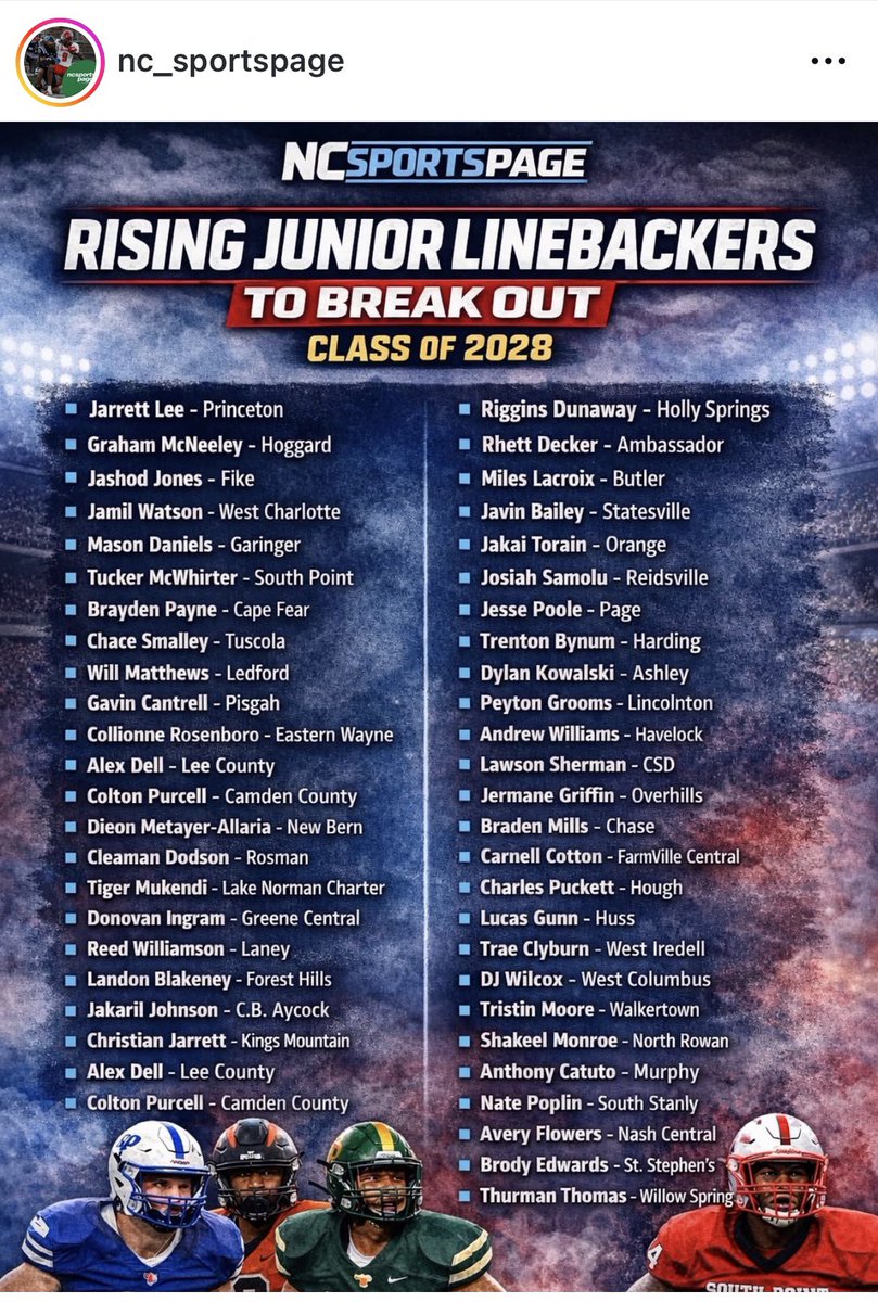 ThurmThomas4's tweet photo. Great way to end my first year on Varsity as a sophomore! Thank you @WS_Storm_FB @CoachJWilkes and coaches for pushing me to be my best this season. #linebacker #athletestowatch https://t.co/VTVllNOiox