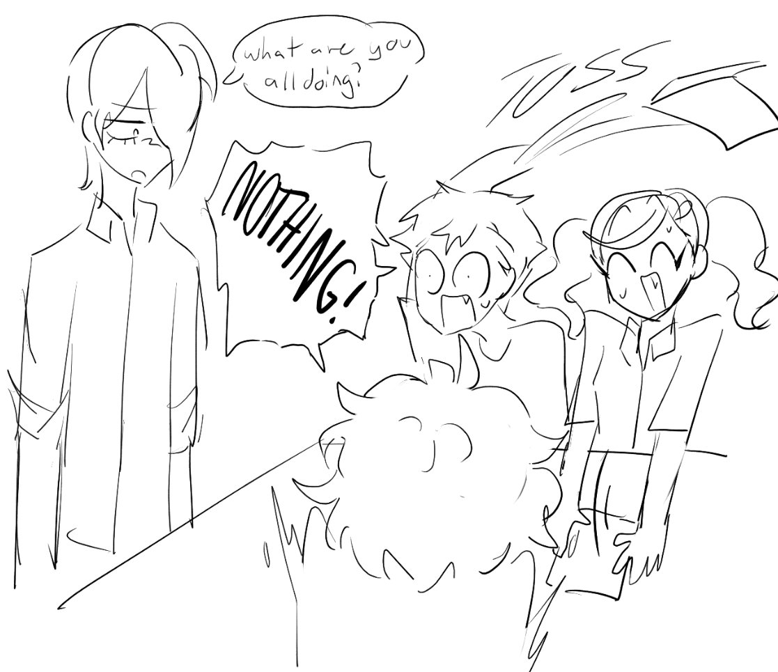 ghoulsona's tweet image. day 13
today THEY have to draw yusuke!!