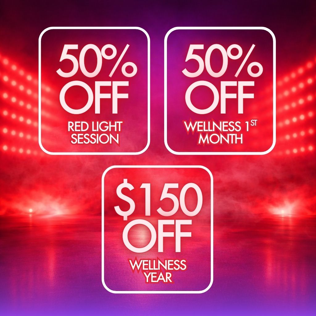 ZoomTan's tweet image. Reset, recharge, and save - Wellness Wednesday is calling! ✨
 
1️⃣ 50% OFF Red Light Therapy Session
2️⃣ 50% OFF Your 1st Month of a Monthly Wellness Membership
3️⃣ $150 OFF a Year Wellness Membership
 
🗓️ 01/14 only
🎟️ Grab your coupons: go.zoomtan.com/ww
For locations with…