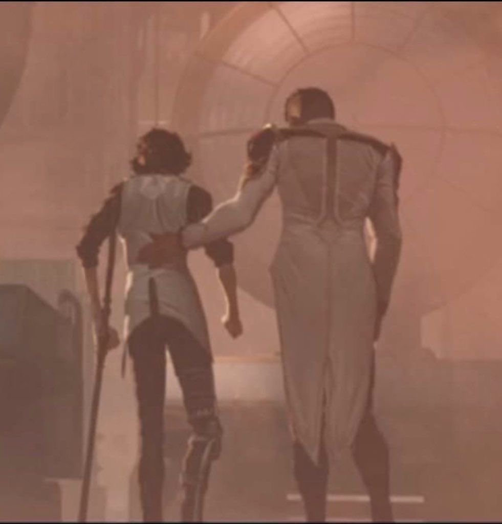 liageth's tweet image. Every time someone gets mad at Jayvik size difference I laugh because *this* is their canonical size difference
Traditional yaoi size