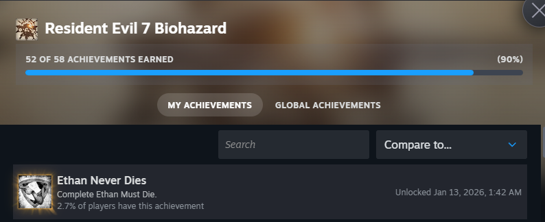 I'm at the final stretch baby. Just need to do the Zoe DLC and this will be my 10th game I've gotten all achievements for! Took me a hot minute but it's been a stupid amount of fun (albeit frustrating at times). I'll be sad to see this game go.