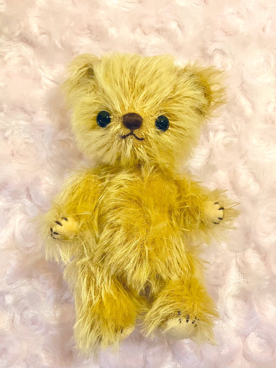 新しい型紙で作った子は まんまるフォルム(当社比)🙆 #ほーきの国の