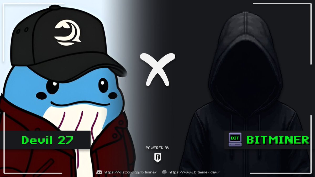 devil27_devil's tweet image. ⛏️ Bitminer Genesis AXS MINER Pack mint is here! 🔥

🗓️Mint Date: 21st Jan
🖼️Supply: 1111
💎GTD - 49.99 Ron |  FCFS - 54.99 Ron | Public - 59.99 Ron
🏪marketplace.roninchain.com/launchpads/min…

🎁Join  @0xbitminer  for GTD &amp;amp; FCFS WL Spots giveaway!
🎟️ 3 GTD WL Spots Up For Grabs!
🎫 5 FCFS WL…