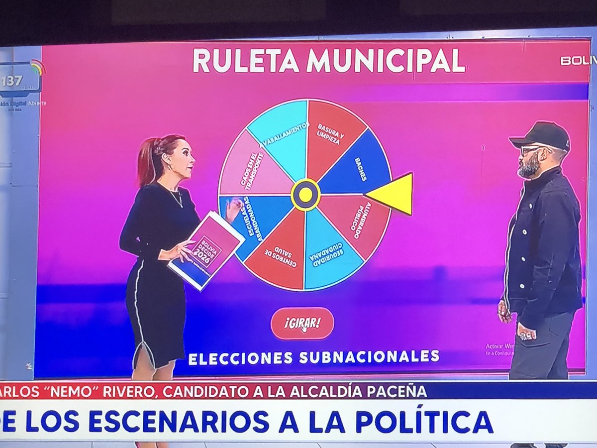 Tipo más perdido que la palabra misma. Es candidato a alcalde de La Paz.
Lo rechazamos totalmente.
Un alcalde paceño para La Paz, no del interior.